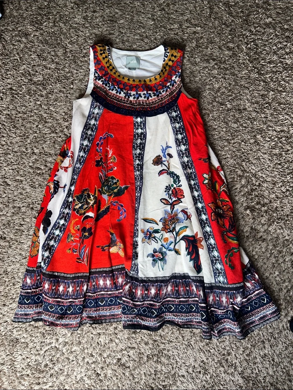 Anthropologie Maeve Cirque Swing Dress - Women’s XS - Picture 2 of 5